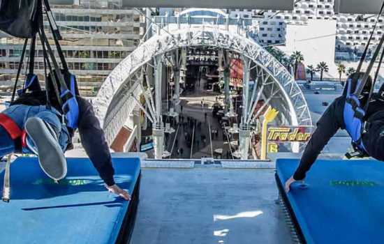 링크호텔 짚라인