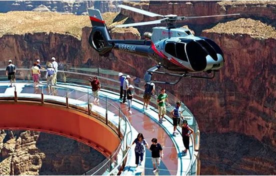 그랜드캐년 헬기 & 지상 투어